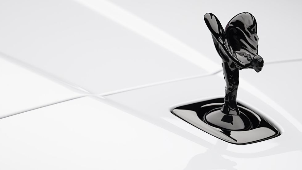 Rolls Royce spirit ecstasy - black badge